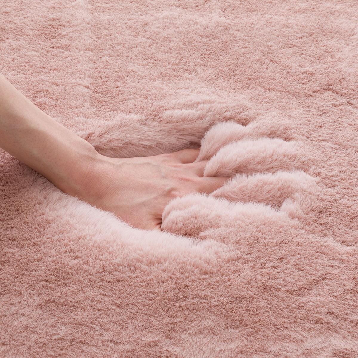 アクセントラグ(ウサギラグSP 100X140 RO ZG03) | ニトリネット