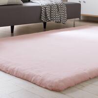 アクセントラグ(ウサギラグSP 200X200 RO ZG03)