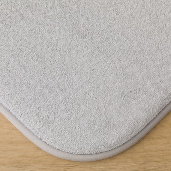 15mmウレタン入り 保温+吸湿発熱+蓄熱+防汚+防音ラグ(NウォームSP GYc130X185 MX08) 12枚目画像