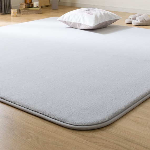 15mmウレタン入り 保温+吸湿発熱+蓄熱+防汚+防音ラグ(NウォームSP GYc200X240 MX08) 18枚目画像