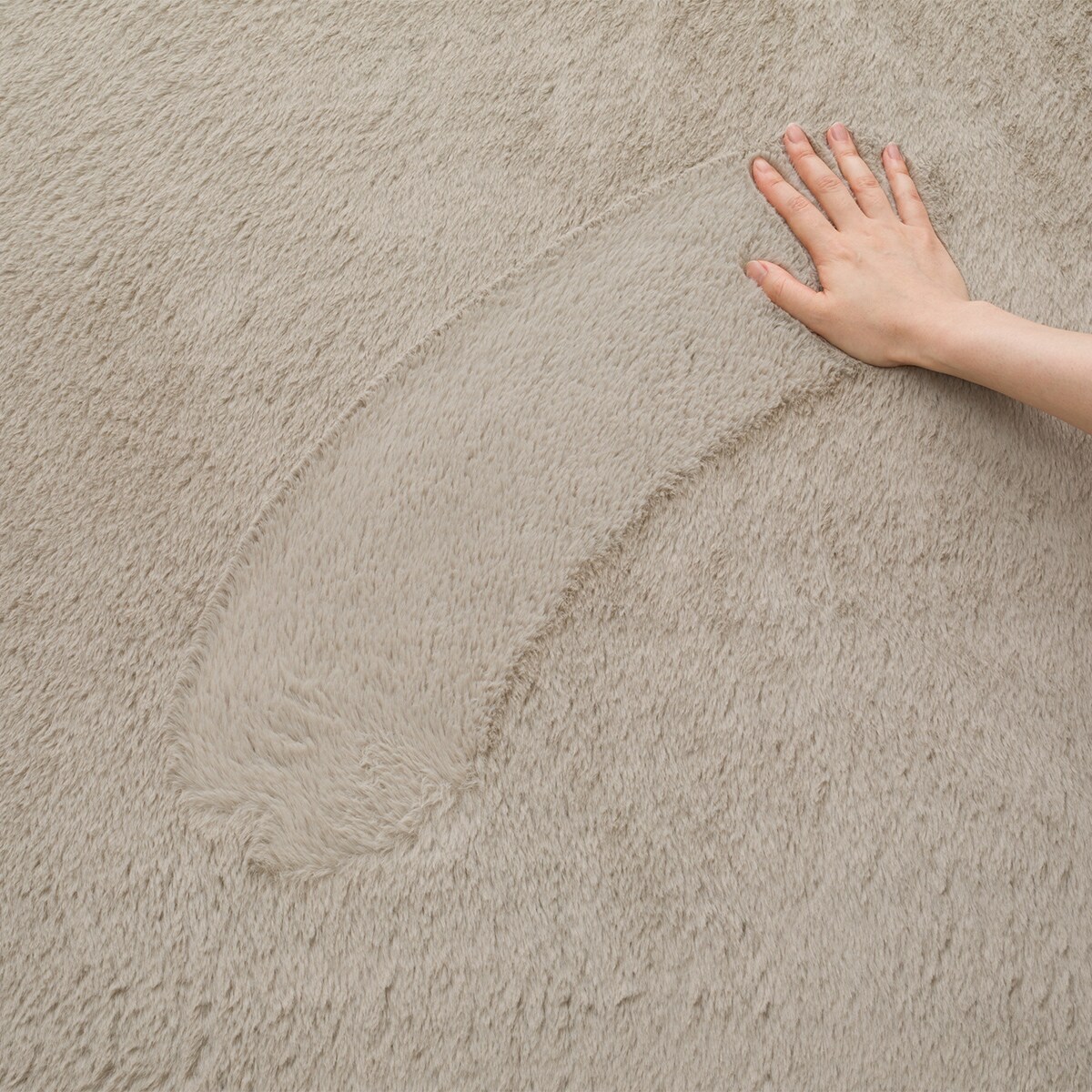 極厚30mmウレタン入り 保温+吸湿発熱+蓄熱+防汚+防音ラグ(NウォームWSP