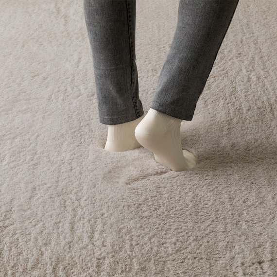 極厚30mmウレタン入り 保温+吸湿発熱+蓄熱+防汚+防音ラグ(NウォームWSP LMOc200X280 MX14) 18枚目画像