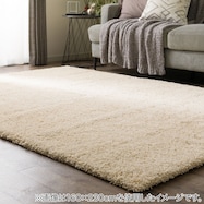 ほこりが取れやすいシャギーラグ(SR008)