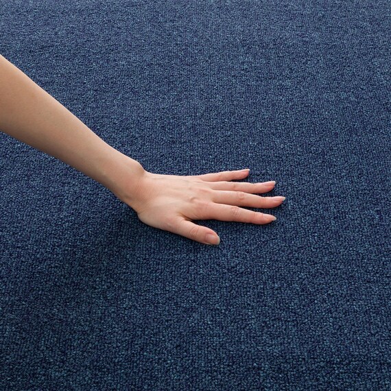 防音・防炎・抗菌防臭・防ダニカーペット(200X200 BL MC01 カットロック加工) 6枚目画像