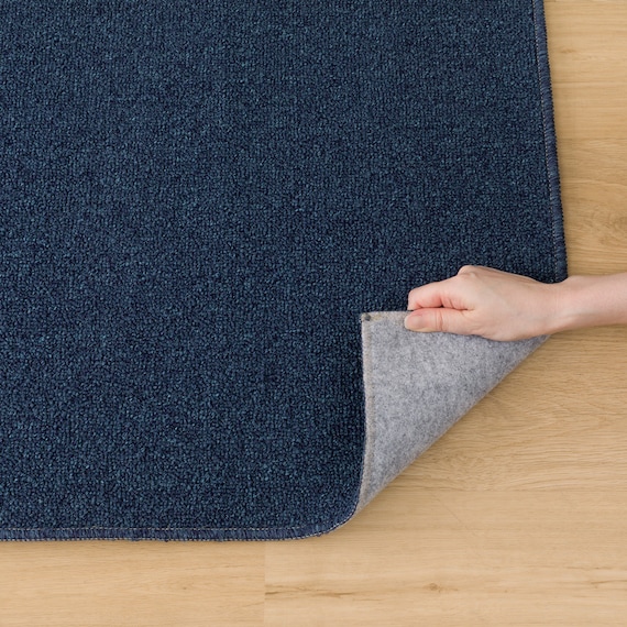 防音・防炎・抗菌防臭・防ダニカーペット(200X200 BL MC01 カットロック加工) 8枚目画像