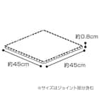弾力性に優れている大判コルクマット 24枚入り ふち付き(CM02V) 2枚目画像