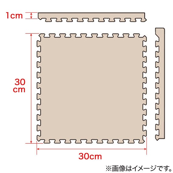 弾力性に優れているコルクマット 18枚入り ふち付き(CM02V) 4枚目画像