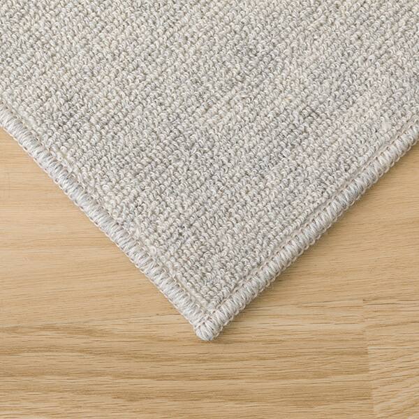 オーダーウールカーペット(MC02 GY 200X285 カットロック加工