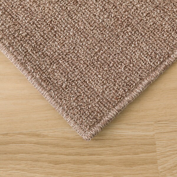 オーダーウールカーペット(MC02 BR 200X285 カットロック加工