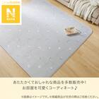 10mmウレタン入り保温+吸湿発熱+蓄熱ラグ(200X240 グレー cDA03) 4枚目画像