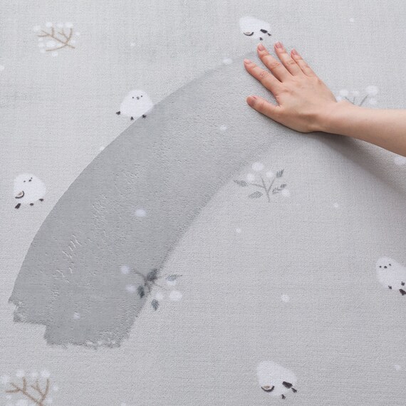 10mmウレタン入り保温+吸湿発熱+蓄熱ラグ(200X240 グレー cDA03) 17枚目画像