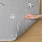 10ｍｍウレタン入り保温+吸湿発熱+蓄熱ラグ（200X240 グレー cDA03） 18枚目画像