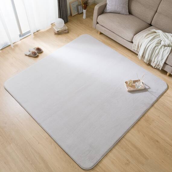 15ｍｍウレタン入り保温+吸湿発熱+蓄熱+防汚ラグ（130X185 ライトモカ cDA04） 15枚目画像