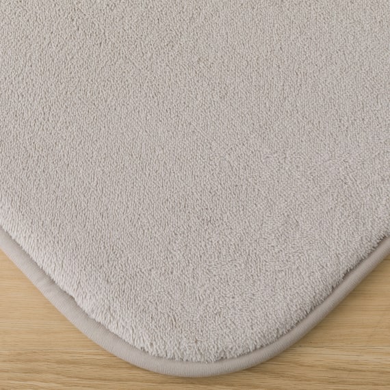 15mmウレタン入り保温+吸湿発熱+蓄熱+防汚ラグ(130X185 ライトモカ cDA04) 19枚目画像