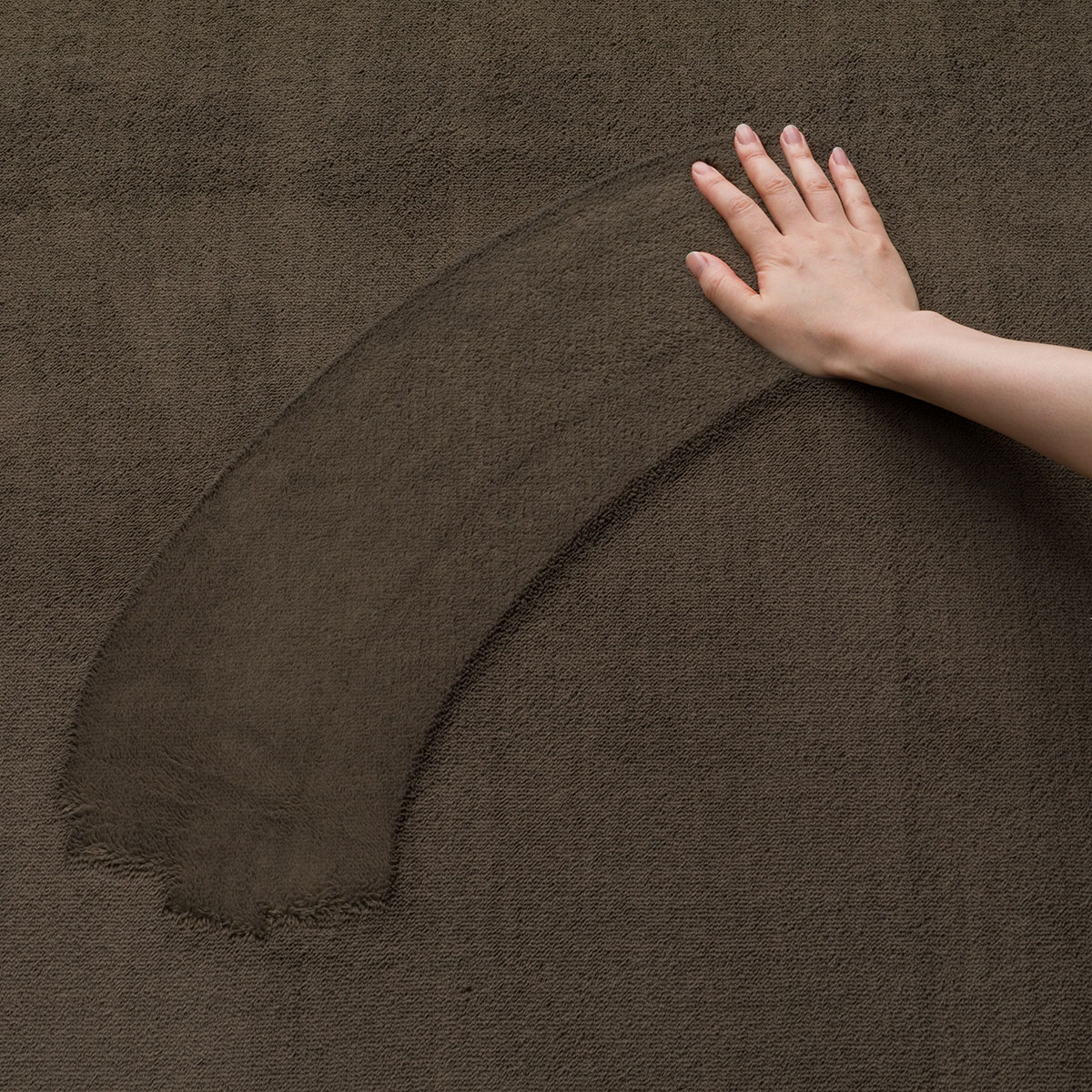 アークテクニコ　アニマル　NDK吸出ROM 洗える 吸湿発熱+蓄熱+保湿 + 抗菌防臭加工+防ダニ加工ラグ(Nウォーム