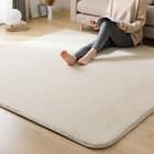 15mmウレタン入り保温+吸湿発熱+蓄熱+防汚ラグ(ラメ130X185ベージュ cDA05) 12枚目画像