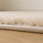 15mmウレタン入り保温+吸湿発熱+蓄熱+防汚ラグ(ラメ130X185ベージュ cDA05) 22枚目画像