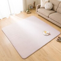 【デコホーム商品】ふわふわで心地よいファーラグ(130X185 ローズ cST02)
