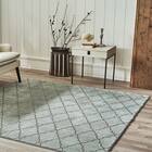 ラグ コラベル 190×190(ライトグリーン) 1枚目画像