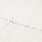 洗えるジョイントマット(アイボリー 9枚セット ふち付き VJ01) 5枚目画像