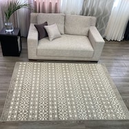 通年使えるラグHOT&COOL(ベージュ)