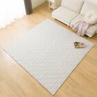 洗えるキルトラグ Dプレーン(130X185 グレー gST2) 1枚目画像