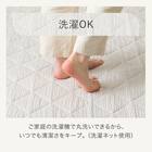 洗えるキルトラグ Dプレーン(130X185 グレー gST2) 7枚目画像