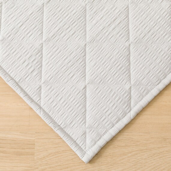 洗えるキルトラグ Dプレーン(130X185 グレー gST2) 10枚目画像