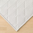 洗えるキルトラグ Dプレーン(130X185 グレー gST2) 10枚目画像