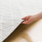 洗えるキルトラグ Dプレーン(130X185 グレー gST2) 14枚目画像