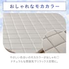 ラグ(NクールSP 185X240 ライトモカ gDS5) 3枚目画像