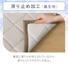 ラグ(NクールSP 185X240 ライトモカ gDS5) 7枚目画像