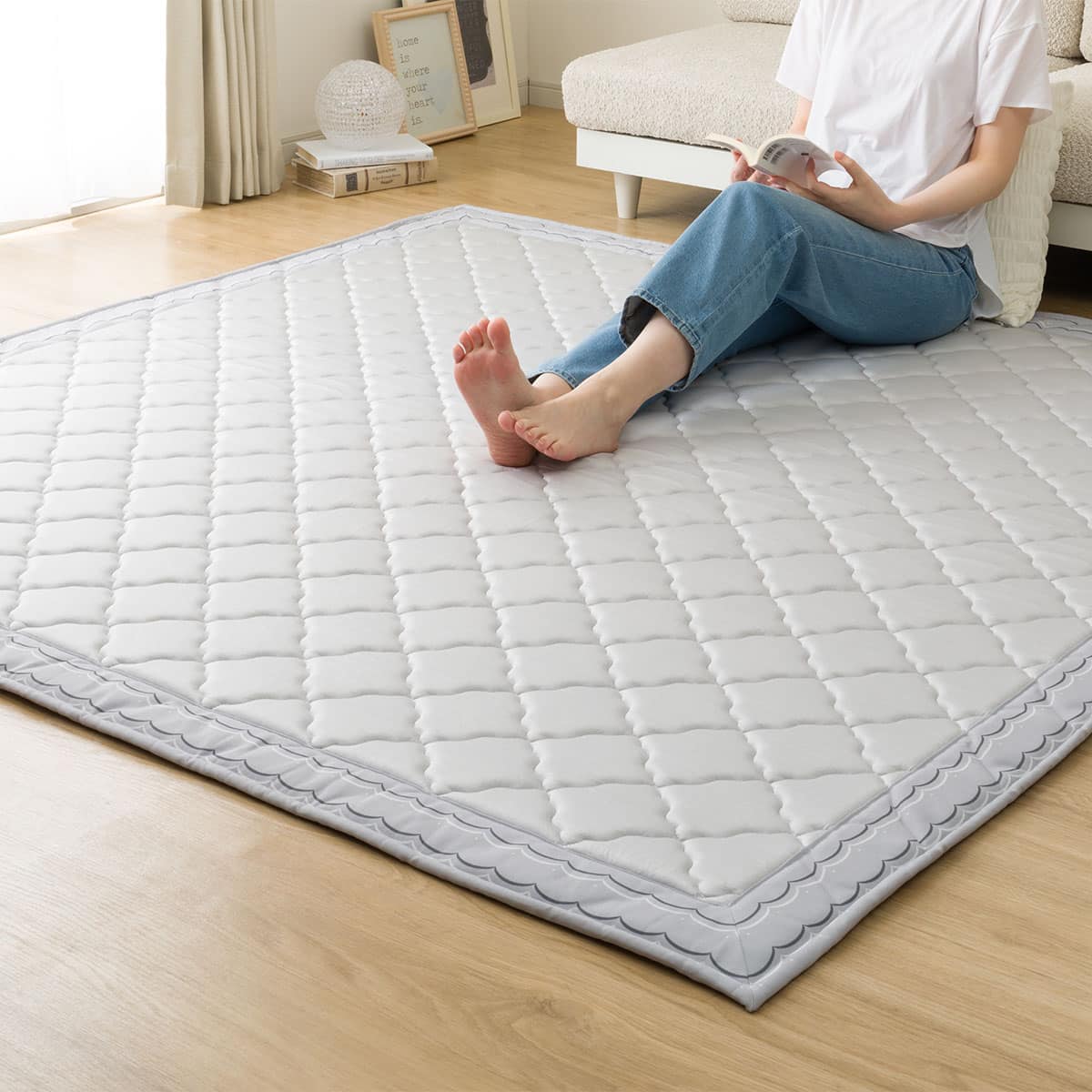 ニトリ Nクール ラグ 185×240cm ラグ(NクールWSP 185X240 グレー gDS6) | ニトリネット【公式】 家具