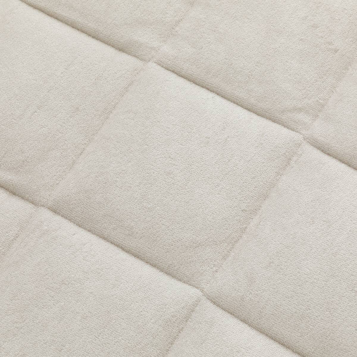 洗えるタオル生地キルトラグ(g 185X185 CY03) | ニトリネット【公式