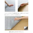 ウレタン10mm洗えるコットンキルトラグ(ピケキルト g BL 130X185 CY04) 6枚目画像