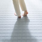 ウレタン10mm洗えるコットンキルトラグ(ピケキルト g BL 130X185 CY04) 8枚目画像