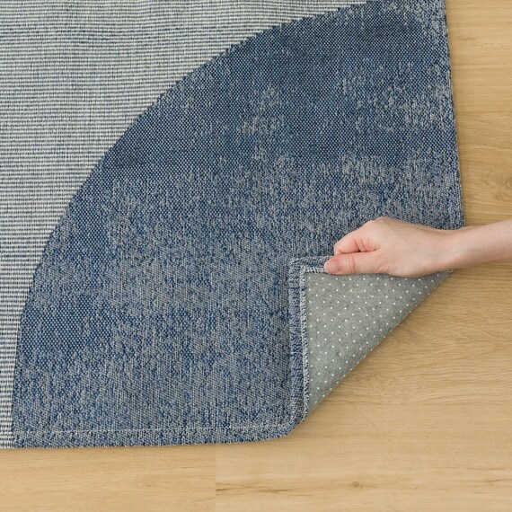 ジャカード織りラグ(185X185 JA01) 13枚目画像