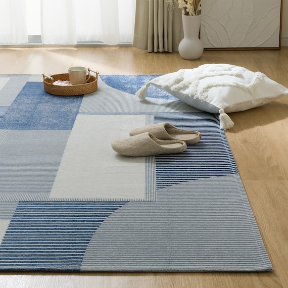 ジャカード織りラグ(200X240 JA01) 1枚目画像