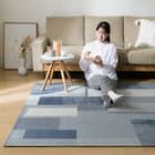 ジャカード織りラグ(200X240 JA01) 3枚目画像