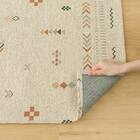 ジャカード織りラグ(185X185 JA03) 13枚目画像