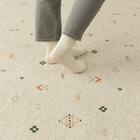 ジャカード織りラグ(185X185 JA03) 16枚目画像