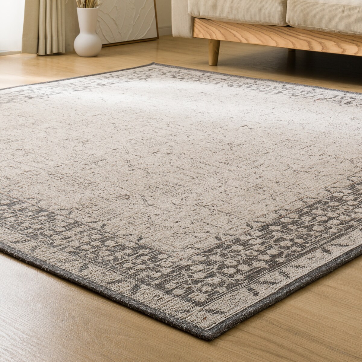 ジャカード織りラグ(185X185 JA04) | ニトリネット【公式】 家具