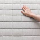 引っかき傷に強い洗えるラグ(185X185 GY NS01) 7枚目画像