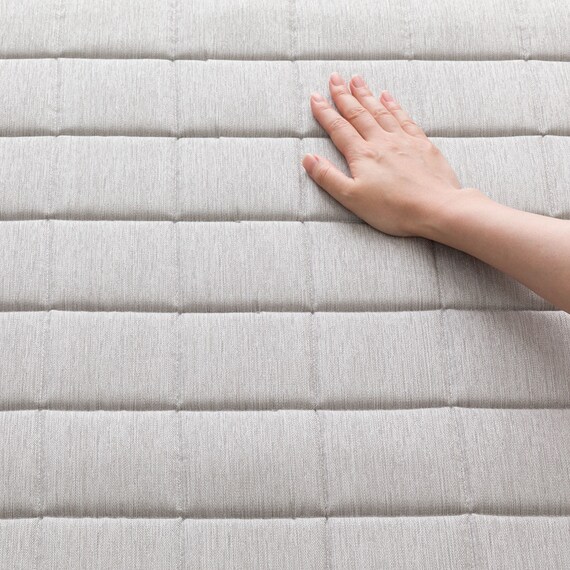 引っかき傷に強い洗えるラグ(185X185 GY NS01) 7枚目画像