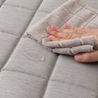 引っかき傷に強い洗えるラグ(185X185 GY NS01) 9枚目画像