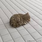 引っかき傷に強い洗えるラグ(185X185 GY NS01) 10枚目画像