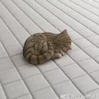 引っかき傷に強い洗えるラグ(185X185 GY NS01) 10枚目画像