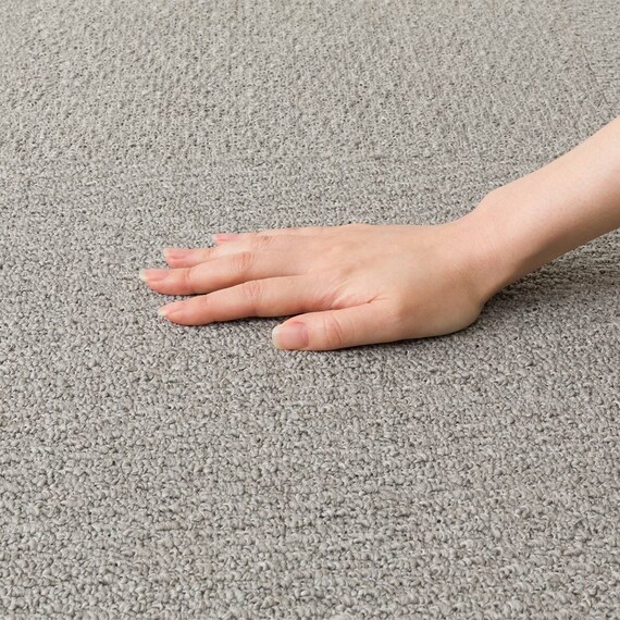 【10枚セット】軽量・洗えるタイルカーペット 40×40cm (WY005 グレー) 7枚目画像