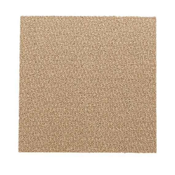 【50枚セット】軽量・洗えるタイルカーペット 40×40cm (WY005 ミドルブラウン) 3枚目画像