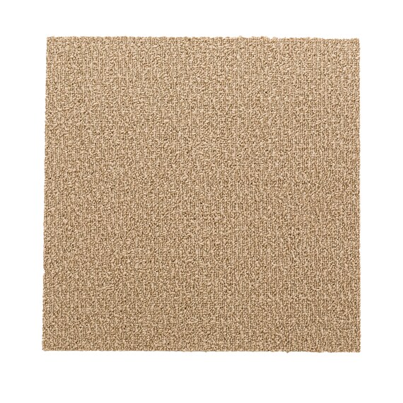 【4枚以上で購入可】軽量・洗えるタイルカーペット 40×40cm (WY005 ミドルブラウン) 3枚目画像